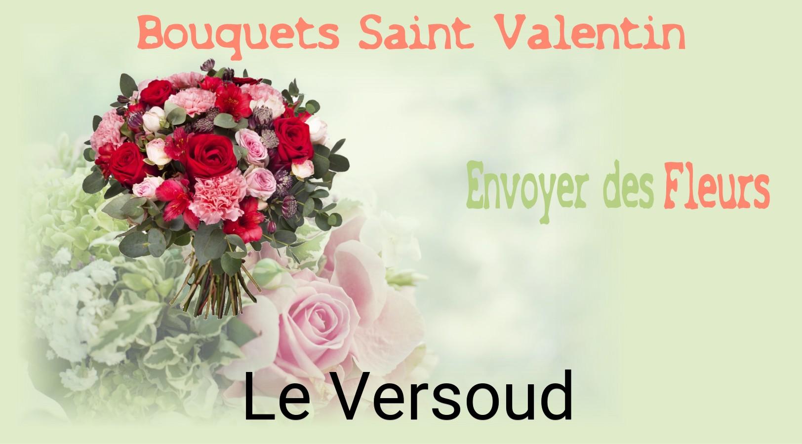 Roses de Saint-Valentin livrées à Le Versoud